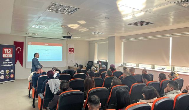112 Acil Çağrı Merkezi Personellerine Farkındalık Eğitimi