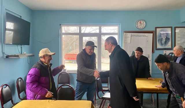 Kaymakam Özderin Vatandaşlarla Bir Araya Geldi