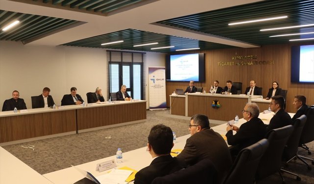 Kırklareli'nde İl İstihdam ve Mesleki Eğitim Kurulu Toplantısı Düzenlendi