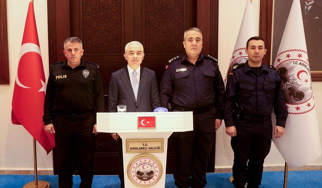 Kırklareli'nde Göçmen Kaçakçılığı Operasyonlarında 159 Zanlı Tutuklandı