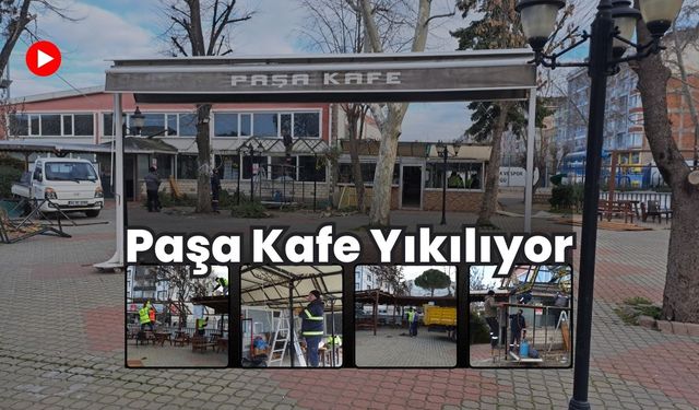 Paşa Kafe Yıkılıyor