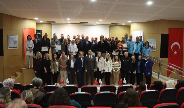 Kırklareli'nde Sigarayı Bırakanlara Teşekkür Belgesi