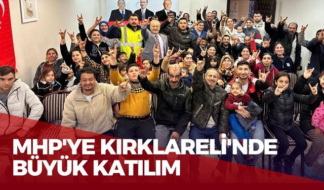MHP'ye Kırklareli'nde Büyük Katılım