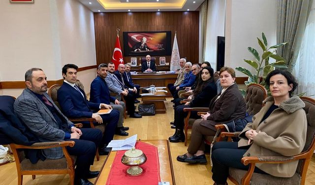 Murat Altınöz Okul Müdürleri İle Bir Araya Geldi