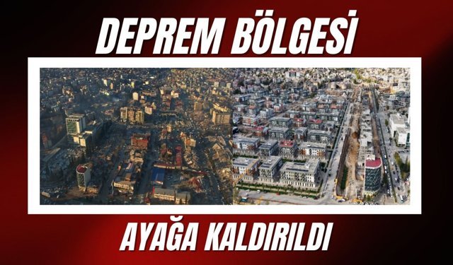 Deprem Bölgesi Ayağa Kaldırıldı