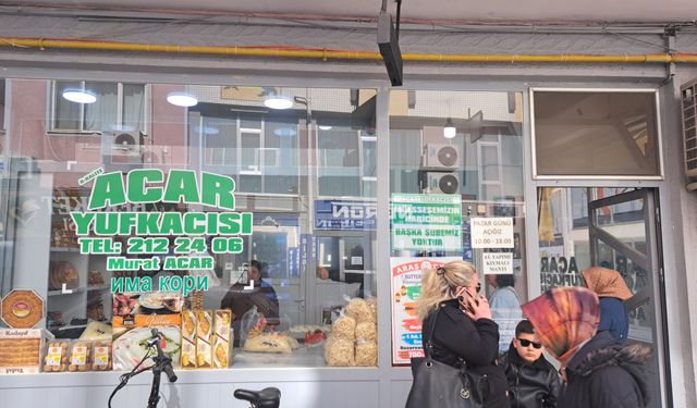 Kırklareli: Yufkacılarda Bayram Telaşı