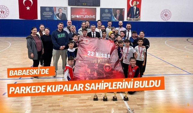 Babaeski’de Parkede Kupalar Sahiplerini Buldu