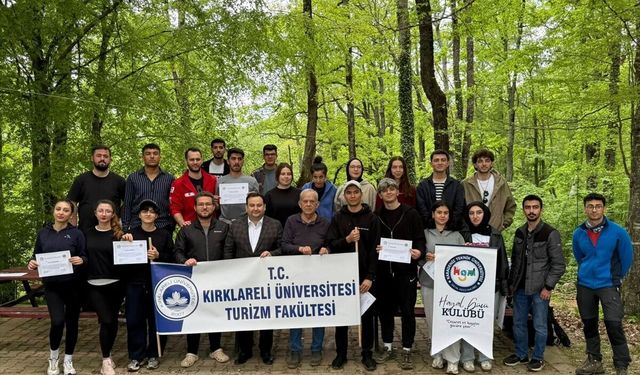 İğneada Longoz Ormanları'nda "Sor-Keşfet-Üret" Etkinliği Düzenlendi