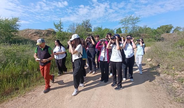 Öğrenciler Hem Keşfetti Hem de Biyolojik Çeşitliliği Yakından Gözlemledi