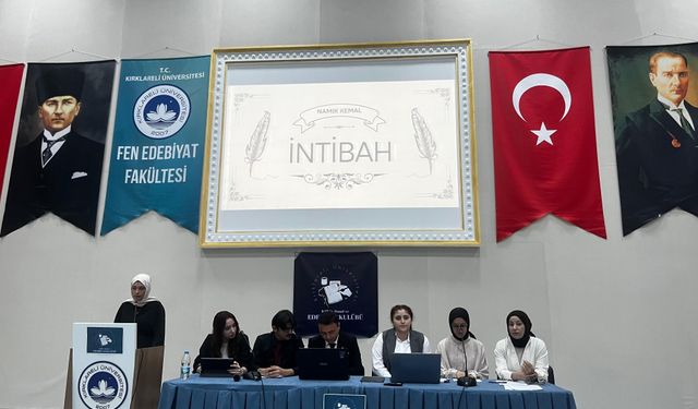 Kırklareli Üniversitesi’nde "İntibah" 150. Yılında Anıldı