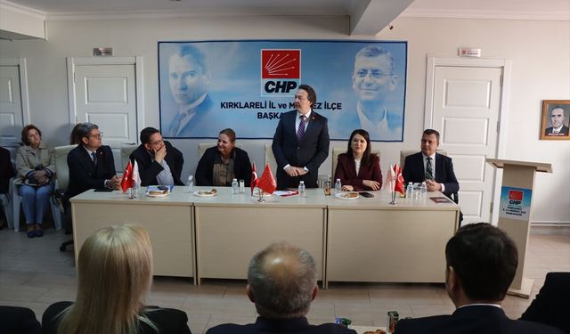 CHP Genel Başkan Yardımcıları Kırklareli’ndeydi