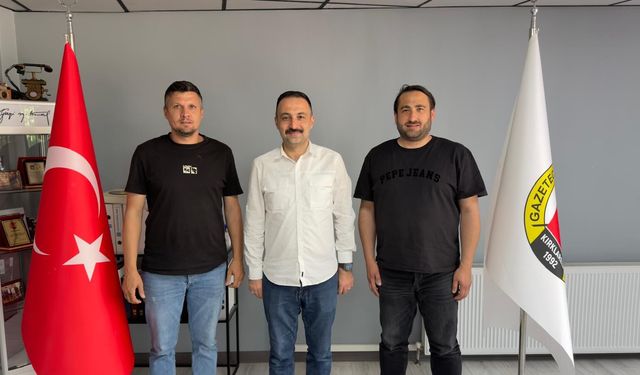 İğneada Belediye Başkanı Erdem’den, Kırklareli Gazeteciler Cemiyeti’ne Ziyaret