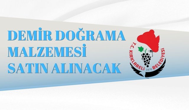 DEMİR DOĞRAMA MALZEMESİ SATIN ALINACAK