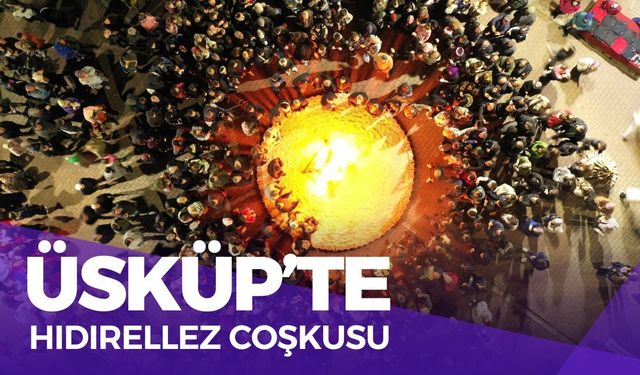 Üsküp’te Hıdırellez Coşkusu Yaşandı