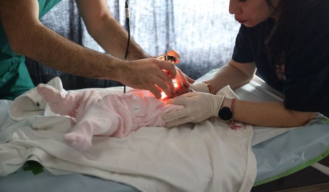 Kırklareli; Prematüre Bebeklerde ROP Tedavisi Göz Hastalıklarının Önüne Geçiyor
