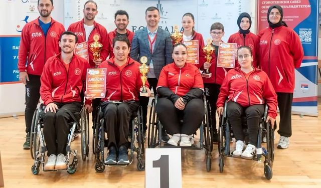 Lüleburgaz; Para Masa Tenisinde Balkan Şampiyonluğu Gururu
