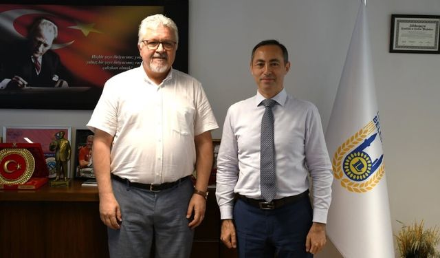 Lüleburgaz Kaymakamından Başkan Gerenli’ye Veda Ziyareti