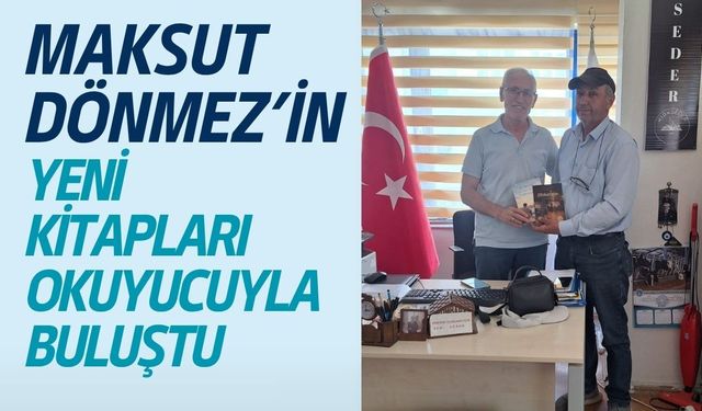 KIRKSEDER Üyesi Dönmez’in Yeni Kitapları Okuyucuyla Buluştu