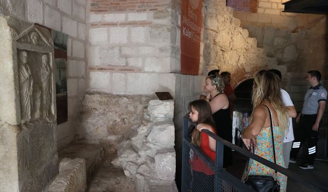 Edirne'deki Makedon Kulesi Ziyaretçilerini Ağırlıyor