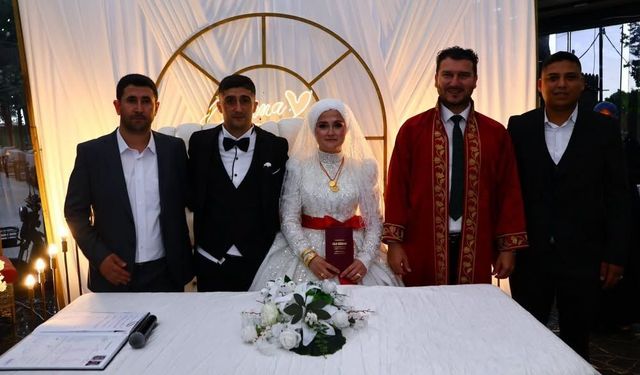Başkan Yayla Genç Çiftin Mutluluklarına Ortak Oldu