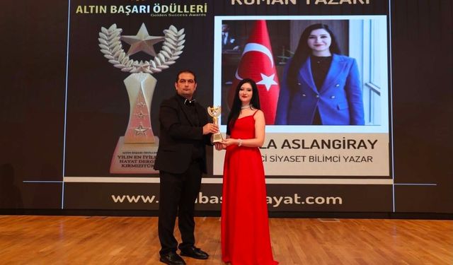 Genç Yaşta Dikkat Çeken Başarı: Damla Aslangiray’a Ödül