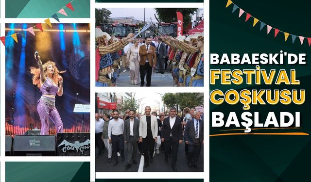 Babaeski’de Festival Coşkusu Başladı