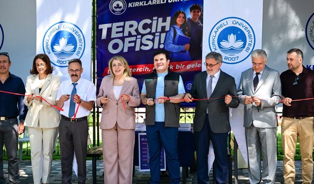 Kırklareli Üniversitesi Tercih Ofisi Hizmete Açıldı