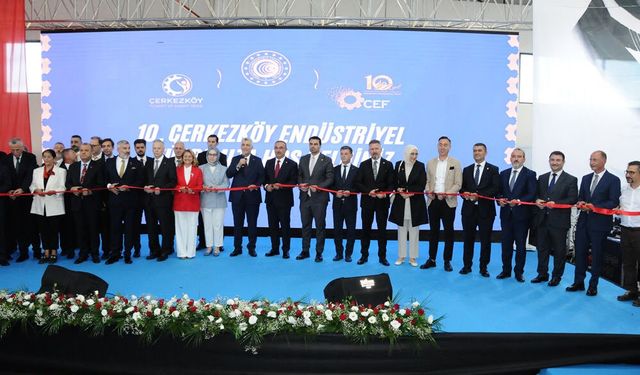 Çerkezköy Endüstriyel Fuarı Ziyaretçilerini Ağırlıyor