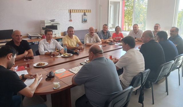 Vize’de Müdürler Toplantısı Yapıldı