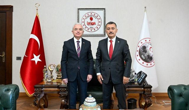 Yeni Emniyet Müdürü Çakır'dan Vali Turan'a Ziyaret