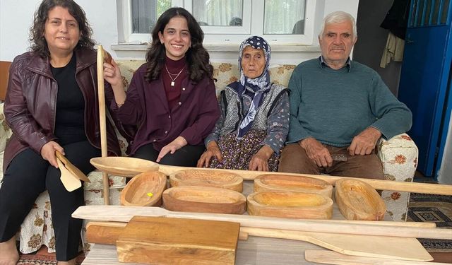 Kofçaz’da Ahşaba Şekil Veren Eller Ziyaret Edildi