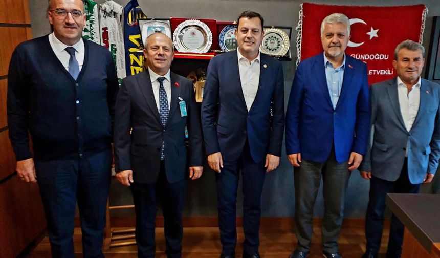 Lüleburgaz’ın Başkanları Ankara’da