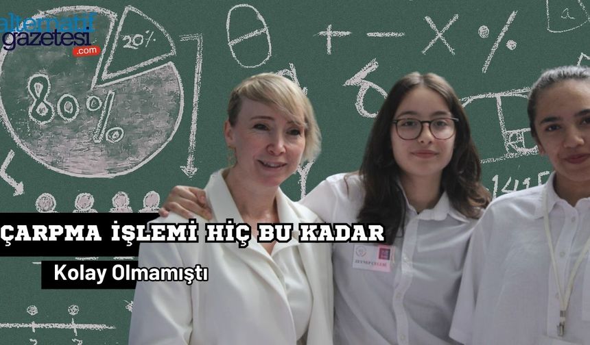 Çarpma İşlemi Hiç Bu Kadar Kolay Olmamıştı