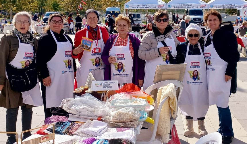 Vizeli Üreticiler Tekirdağ Üretici Şenliğinde