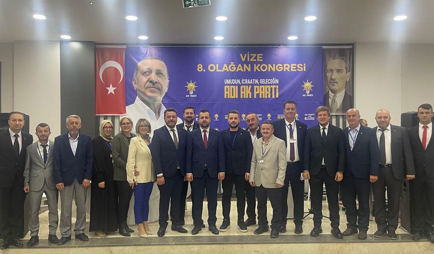 Ahmet Aydın AK Parti Vize İlçe Başkanı Oldu