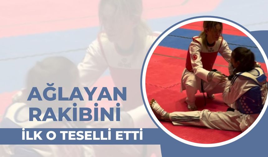 Ağlayan Rakibini İlk O Teselli Etti