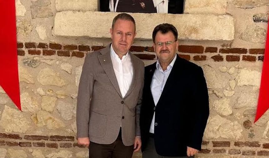 Başkan Ilık, Müdür Vekili Erden’i Ağırladı
