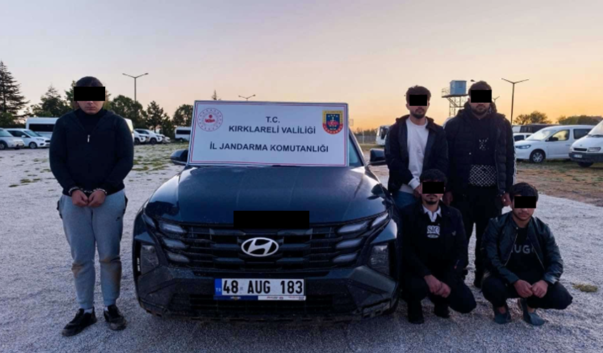 Kırklareli’nde 133 Kaçak Göçmen Yakalandı
