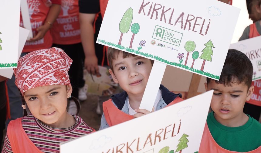 “81 İlde 81 Orman” Projesinin Yeni Durağı Kırklareli Oldu