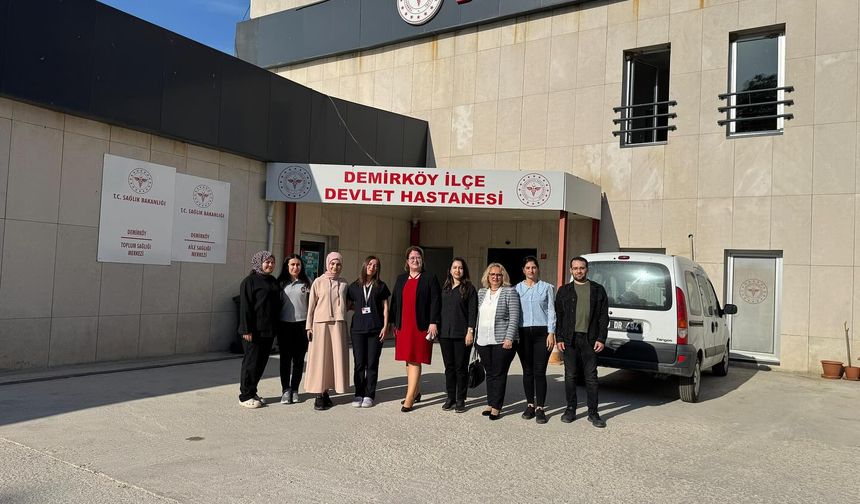 Müdür Cerit’ten Demirköy Devlet Hastanesi Ziyareti