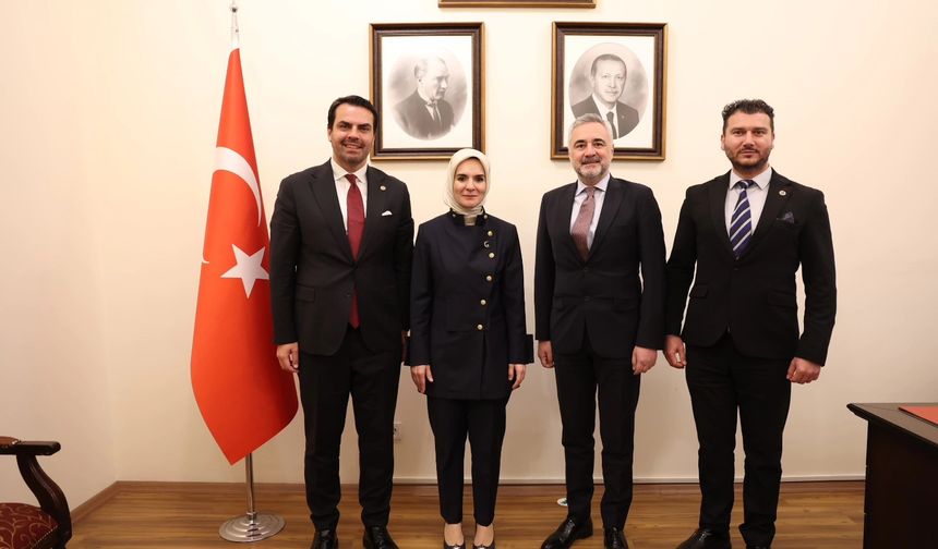 Sarıçam’dan Bakan Göktaş’a Ziyaret