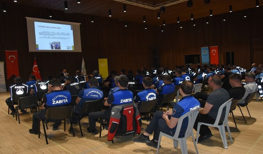 Zabıta Memurlarına Mevzuat Eğitimi