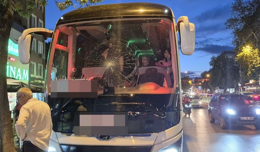 Kakava İçin Geldi, Otobüste Yaralandı