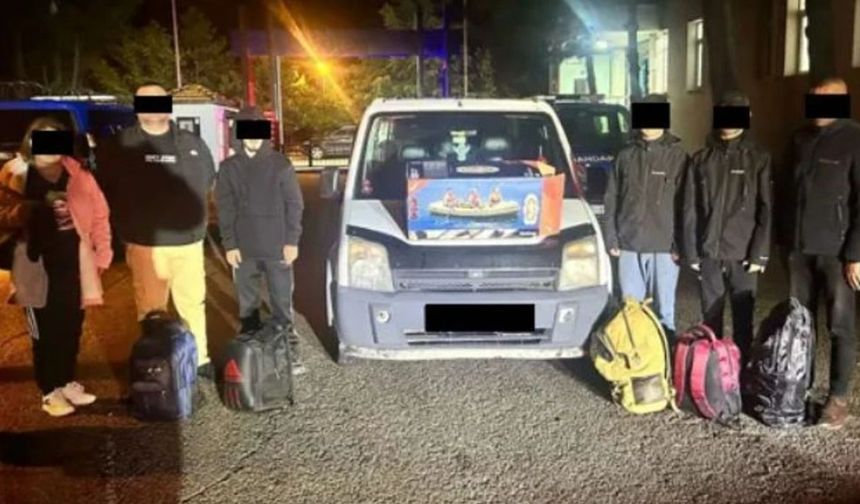 Kırklareli ve Edirne'de 32 Düzensiz Göçmen Yakalandı