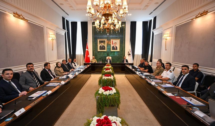 Kırklareli'nde İl Güvenlik ve Asayiş Koordinasyon Toplantısı Yapıldı