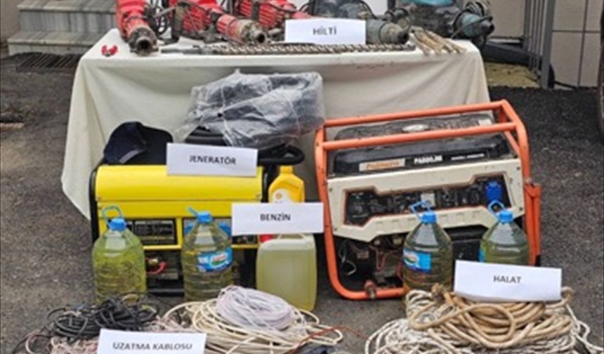 Kırklareli; Jandarmadan Kaçak Kazı Operasyonu