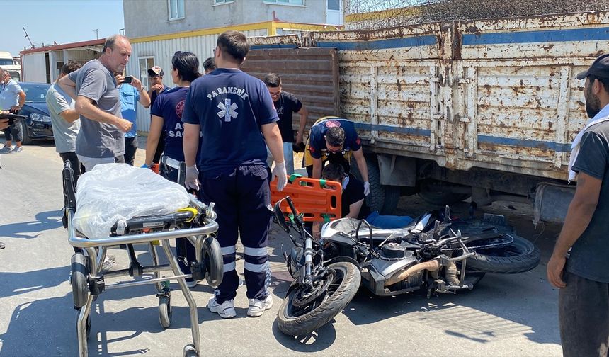 Edirne’de İki Motosiklet Çarpıştı; 1 Yaralı