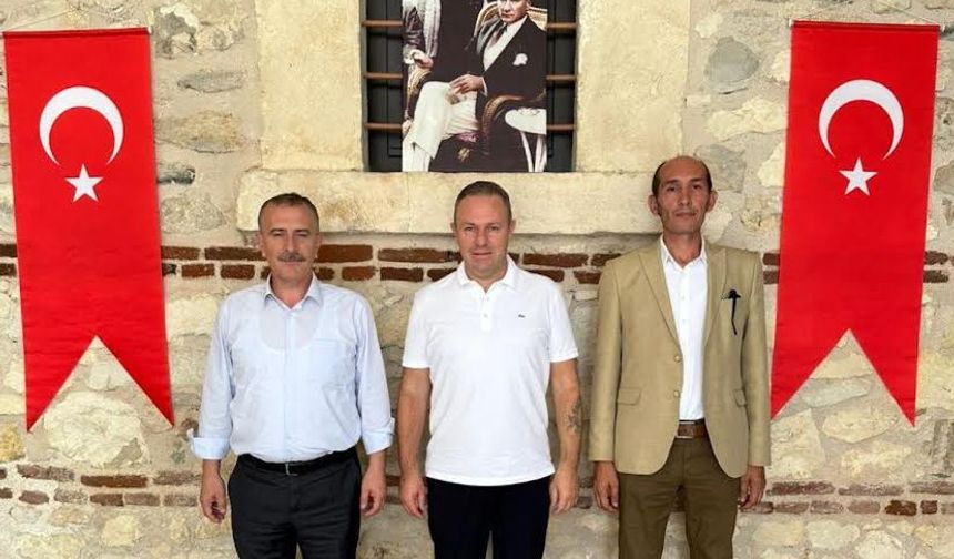 Başkan Ilık, Müdür İşbecer’i Ağırladı