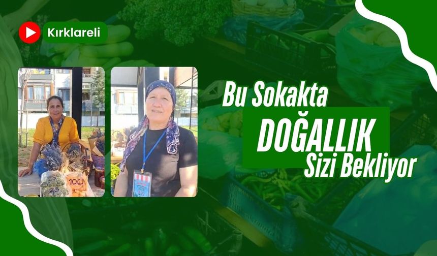 Kırklareli: Bu Sokakta Doğallık Sizi Bekliyor