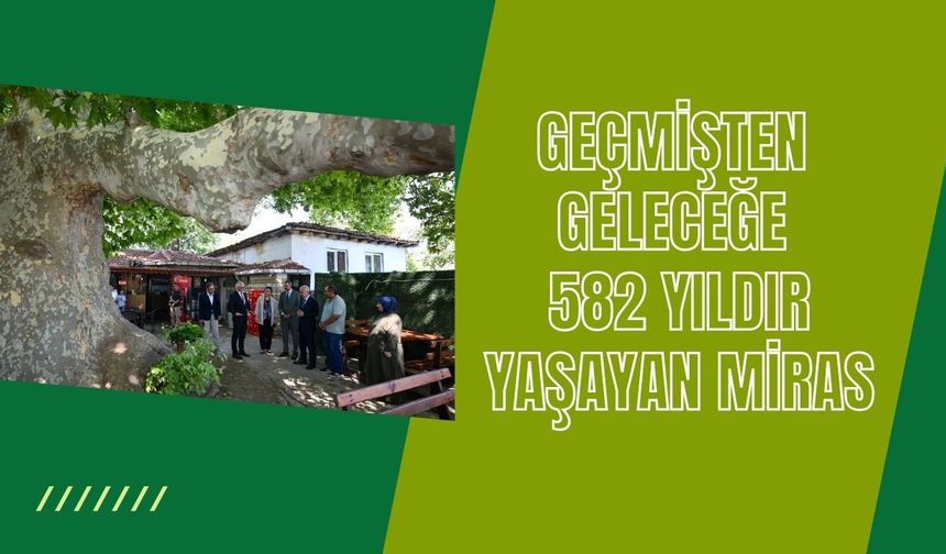 Geçmişten Geleceğe 582 Yıldır Yaşayan Miras